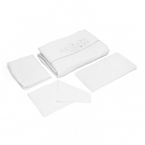 Комплект постельного белья Nuovita Accanto Ramo, 4 предмета lattiero/Молочный (Nuovita, NUO-AC8747_297)